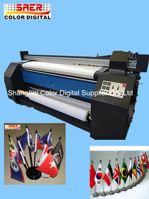 2.2m Digital Fabric Plotter Inkjet Sublimation Plotter With Two DX7 Print Head