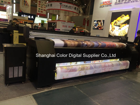 Most Popular Roll To Roll Automatic Textile Printing Machine Continuous Ink Supply