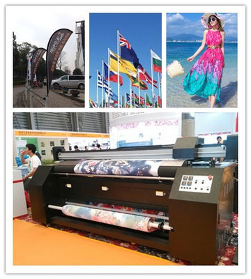 Continuous Ink Digital Printing Machines For Fabrics , High Resolution