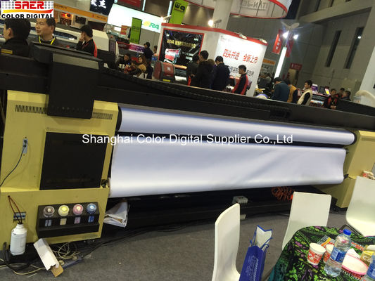 Large Format Digital Fabric Printing Machine Inkjet Textile Printer High Speed For Flags