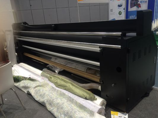 Digital Sublimation / Pigment / Reactive Textile Cmyk Printing Machine Roll To Roll