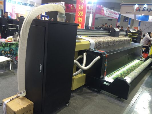Digital Outdoor Advertising Sublimation Textile Flag Printing Machine 1080 dpi maximum Resolution