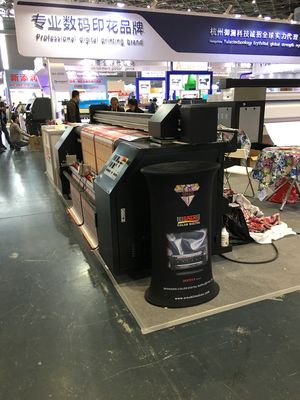 Dual CMYK Continous Ink Supply Dye Sublimation Printing Machine For Textile Flags