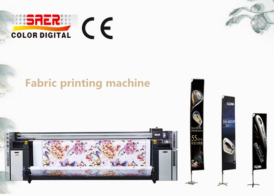 3.2m Large Format Fabric Printing Machine With Fixation Unit All-in-one Machine