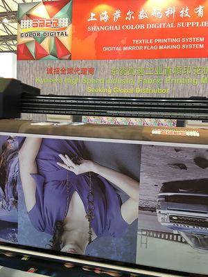Home Textile And Soft Advertising Printing Machine With Industril Kyocera Head