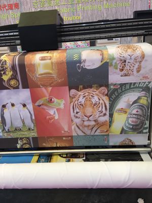 Double Side Flag Making Machine With High Speed & High Precision