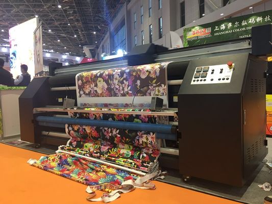 Indoor / Outdoor Fabric Printing Equipment Xaar Print Heads For Home Decoration