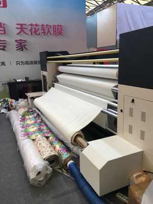 Inkjet Textile Printing Machine , Two / Four Kyocera Heads Banner Plotter Printer