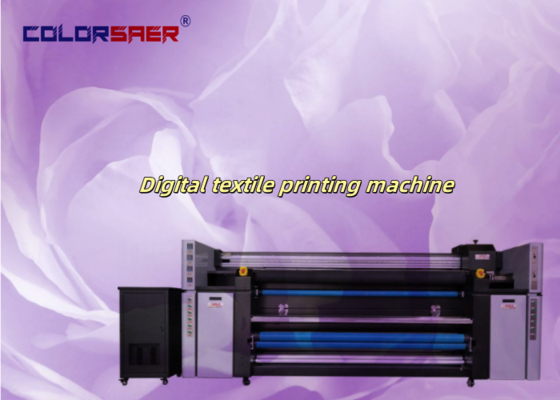 Large Format Plotter Sublimation Printer 4pcs I3200 Heads for Polyester and Cotton Fabrics Printing Machine