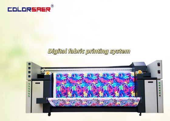COLOR SAER Direct to Textile Sublimation Printer I3200 Head for Flag/ Banner Wall Display