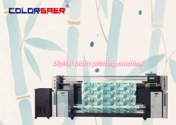 Hot sale i3200 Print Head Roll to Roll Digital Fabric Sublimation Printer with 4 Print Head