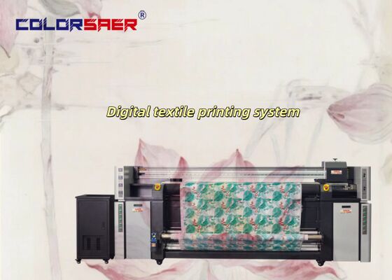 SAER High Quality 2 or 4 or 8 Pcs I3200 Heads Large Format 2m /3.2m Inkjet Dye Sublimation Printer With Plotter Machine