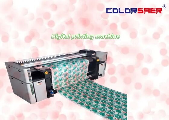 Automatic Digital 2m&3.2m Size Roll to Roll Digital Textile Printing System With Sublimation & Pigment ink