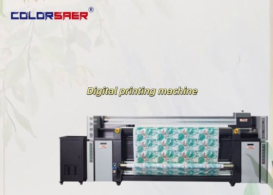 High Output Factory 79 inch Large Format Textile Printing System With Pigment &Cotton Ink