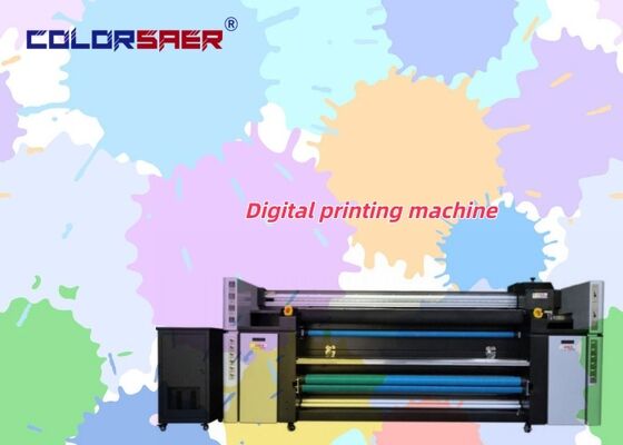 High Output Factory 79 inch Large Format Textile Printing System With Pigment &Cotton Ink