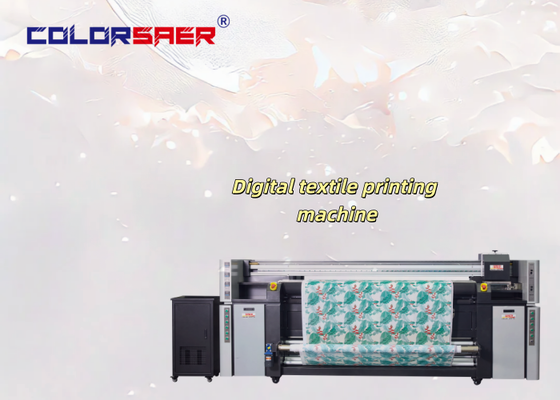 Printing Machinery for 100% Cotton Fabric & 100% Polyester Fabric Digital Direct Textile Printer