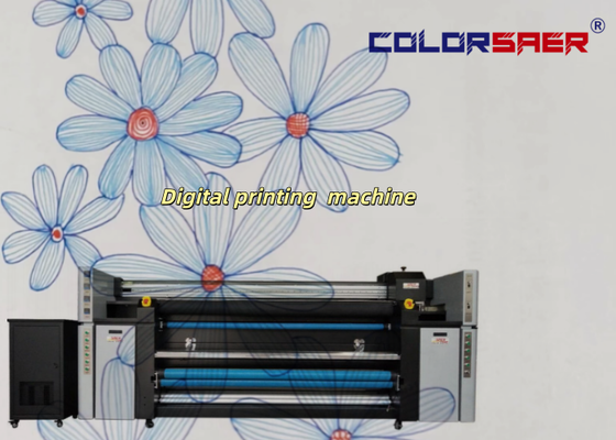 SAER 2000mm or 3200mm Fabric Sublimation Printer for Cotton and Polyester Fabric Roll to Roll Sublimation Printer Machine
