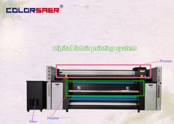Professional Fabric Printer Manufacturer Direct to Fabric Plotter Digital Textile Cotton&Polyester Fabric Printing System