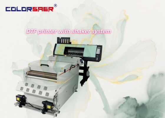 Powder Shaker machine with DTF Printer one set machine 60cm size