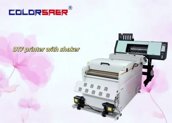 New Model 60cm Printing Width DTF Printer with Automatic Ink Supply and Platform Heating for Heat Transfer Pictures