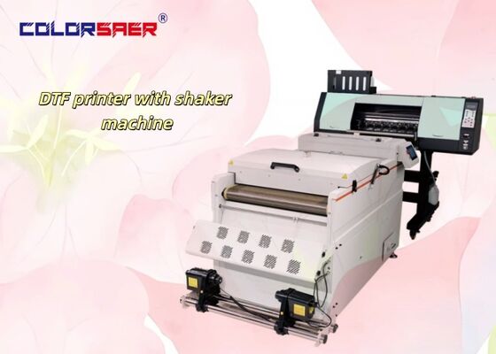 DTF Printer 60cm A3 PET Film Printer T-shirt DTF Printing Machine With Shaking Powder Machine