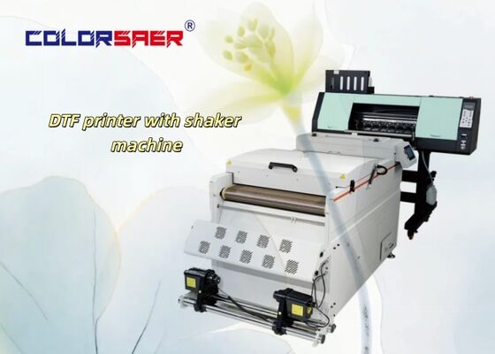 Factory Price Inkjet 60cm DTF Printer with Powder Shaker and Dryer Support 1 Year Warranty