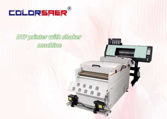 Factory Price Inkjet 60cm DTF Printer with Powder Shaker and Dryer Support 1 Year Warranty
