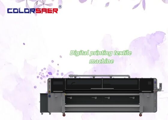 High Resolution CMYK Digital Textile Printer with KJ48-QL Print Head and 3200mm Printing Width