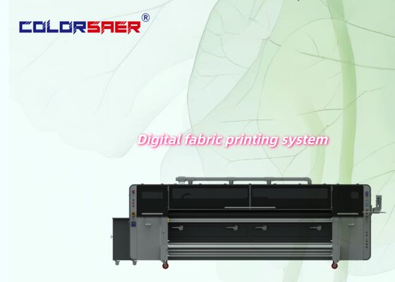 3.2m Large Size Fabric Plotter with Industrial KJ4B-QL Print Head Multi-color Textile Printer for Polyester & Cotton