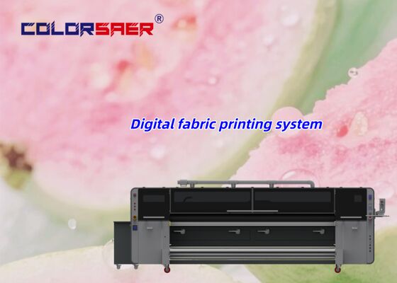 3.2m Large Size Fabric Plotter with Industrial KJ4B-QL Print Head Multi-color Textile Printer for Polyester & Cotton