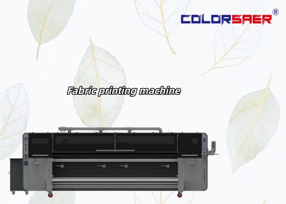 SAER Company New Model CSR3200 Pro Large Format Textile Printing Machine With KJ4B-QL 4 pcs Heads for Sublimation Printing