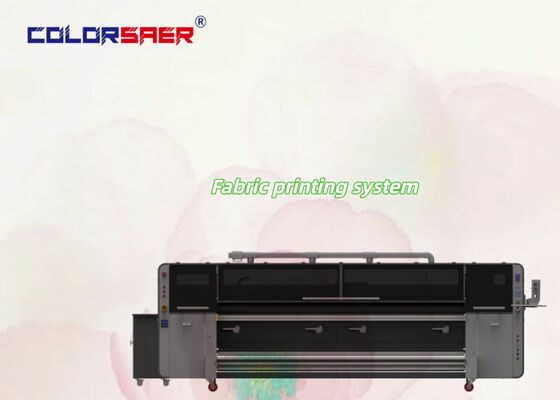 Digital Dye Sublimation Fabric Inkjet Printer Plotter Textile Printing Machine With Industria KJ4B-QL Print head