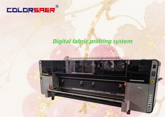 New Designed SAER Dye Sublimation Printer 4 Color Textile Fabric Clothes Machine For Polyester And Cotton Fabric