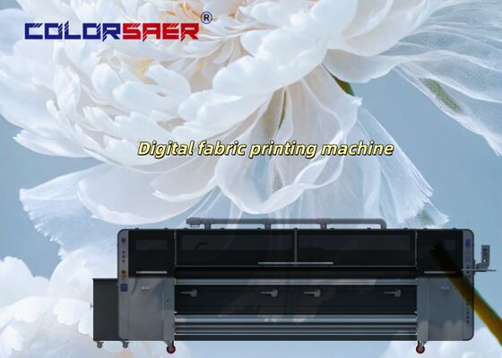 Digital 4pc & 8pcs i3200 print head Textile Printing System With Pigment Or Cotton Fabric