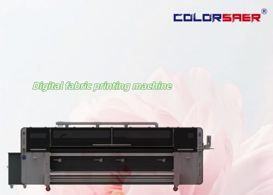 3.2m SAER COLOR Digital Direct to Fabric Sublimation Printer with I3200 4pcs & 8pcs Print Head Textile Plotter for Polyester & Cotton Fabric