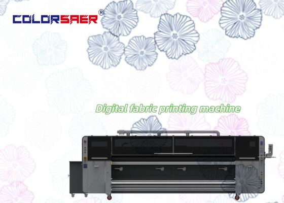 SAER High-End Large Format 3200mm Digital Textile Printing System Fabric Plotter 4 Colors or 8 Colors