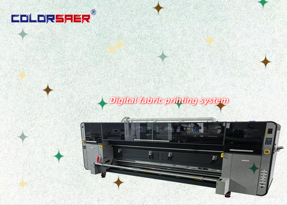 New model Inkjet Textile Printer with Far Infrared Heater All-in-one machine Fabric Printing System with Pigment & Sublimation Ink