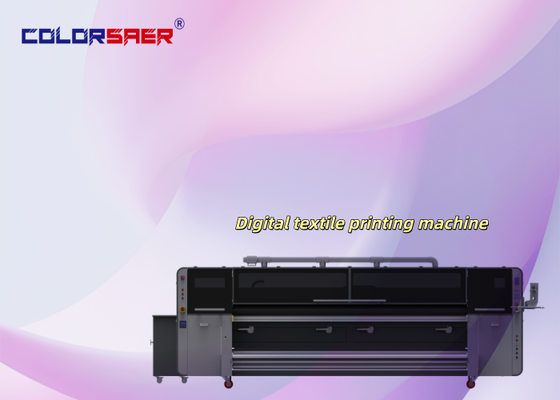 High Resolution New Model 4pcs KJ4B-QL Printheads Digital Textile Printing System Inkjet Fabric Plotter CMYK