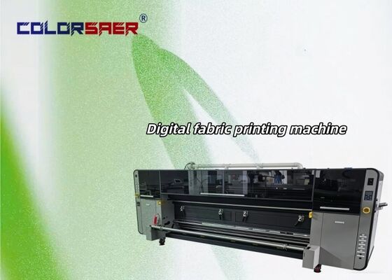 New model Industrial KJ4B-QL Print Head Sublimation Banner Printer for Cotton or Polyester Materials