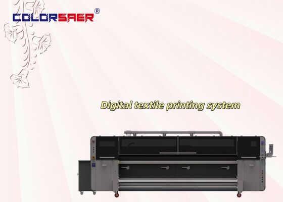 High-End 3.2m Large Format Digital Textile Printing Inkjet CSR3200 Fabric Printer with KJ4B-QL Print Head