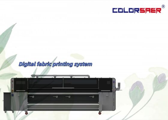 Large format 126 Inch Industrial Grade 4pcs KJ4B-QL Print Head Digital Textile Printer for Cotton & Polyester Fabric