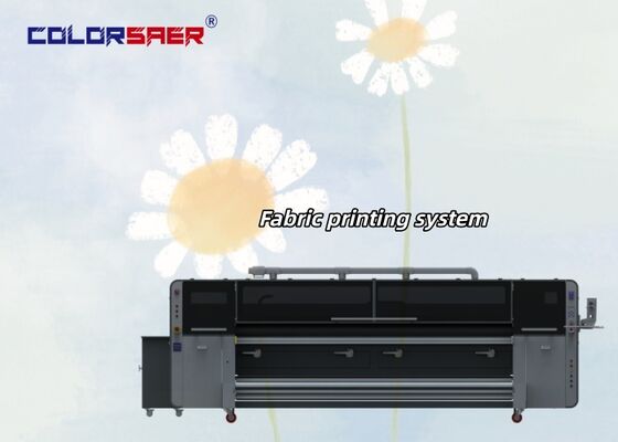 High Resolution Multi-pass CSR3200 SAER Large Format Textile Printing System with Sublimation and Pigment ink