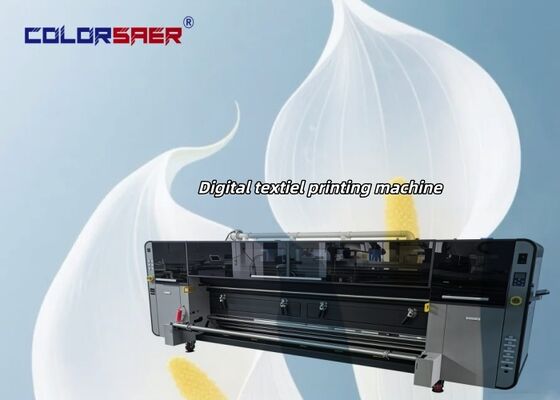 SAER High-End 3.2m Width Large Format Digital Textile Printing Machine Fabric Printer with 4 pcs KJ4B-QL Print Head