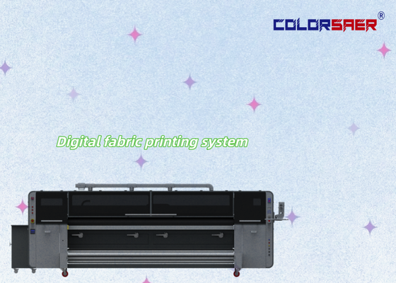 Innovative New Model SAER 3200mm Inkjet Textile Printer With Far Infrared Heater All-in-one System With KJ4B-QL Print Head