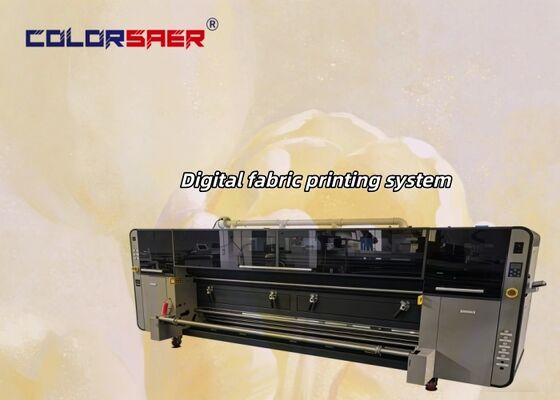 SAER Factory Price Textile /Fabric Printing System For Promotional Feather Flag Banners Beach Flag