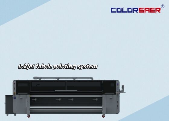Manufacturer's Multi-specification Roll to Roll Inkjet Textile Printing System CSR3200 Fabric Plotter with Pigment & Sublimation Ink