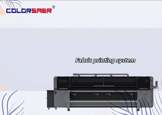 Digital Multi-Color Fabric Printer With Far Infrerad Heater Unit All-in-one Machine Textile Plotter