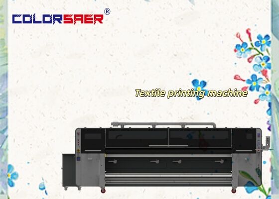SAER CSR3200 New Model Long Service Life Inkjet Textile Roll to Roll Printer with Heater Unit System for Fabric