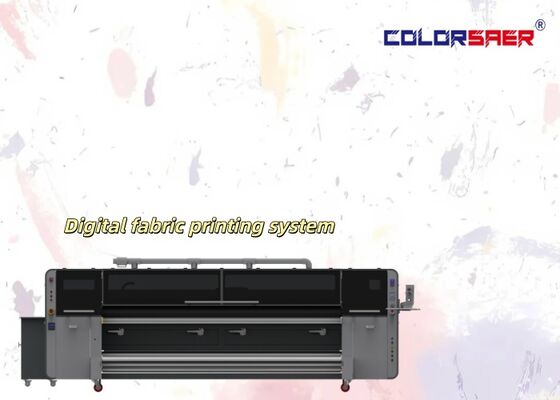 Hot sale high speed Inkjet fabric printer with fixation heater unit all-in-one system Direct to textile plotter