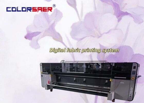 2m/ 2.3m/3.2m Large Format Digital Printing Machine Textile Inkjet Printer with Heater Unit System for Fabric